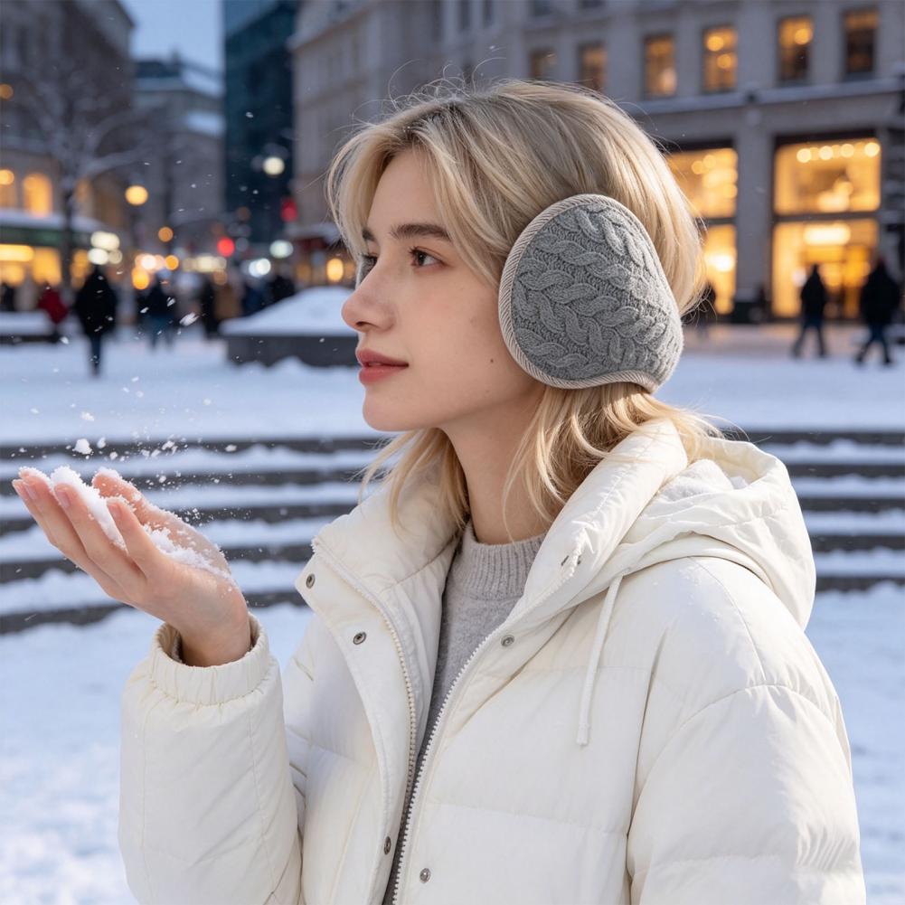 Fleece Ear Warmer Band - Зимние наушники для мужчин и женщин,