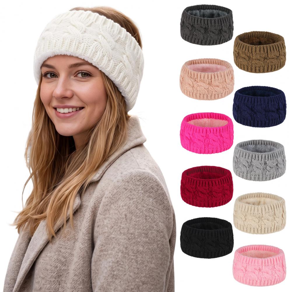 Fleece Ear Warmer Band - Зимняя экипировка для бега для женщин: