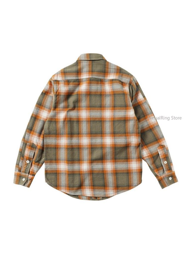Мужская рубашка в клетку в сти – обзор и цена Flannel Shirt Lined