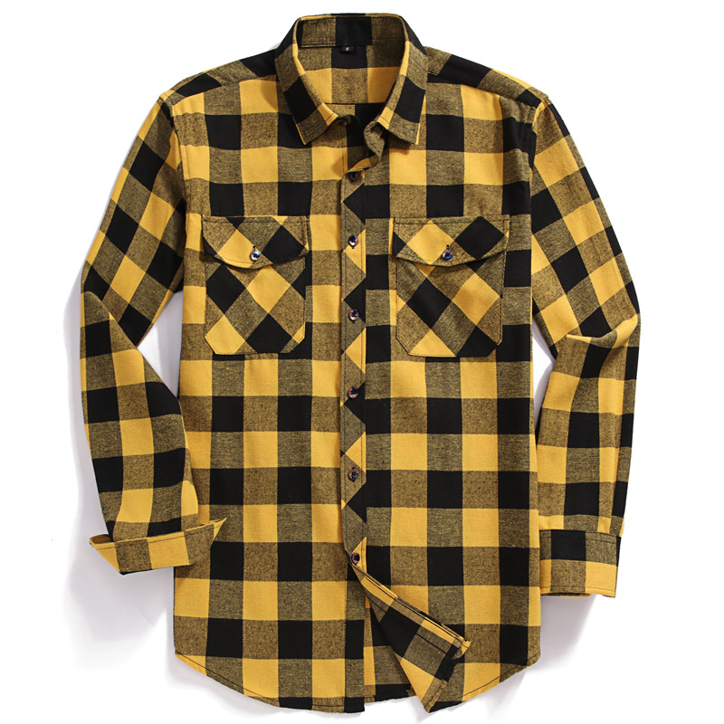 Осенняя мужская повседневная р – обзор и цена Flannel Shirt Lined