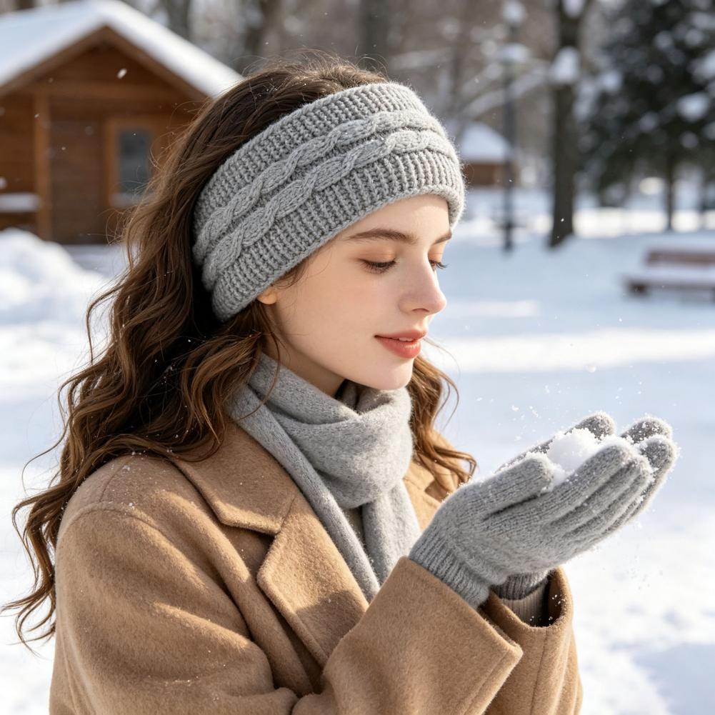 Удобные эластичные зимние повя – обзор и цена Fleece Ear Warmer Band