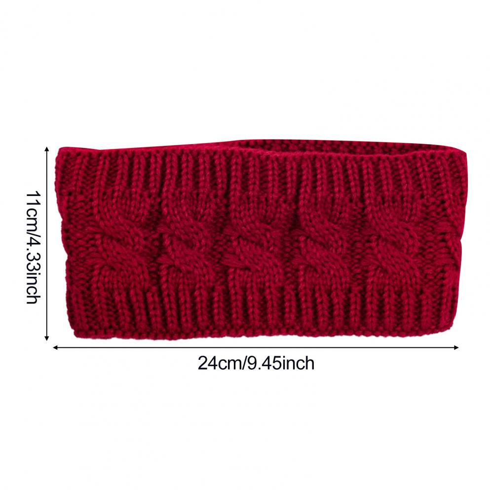 Зимняя вязаная повязка на голо – обзор и цена Fleece Ear Warmer Band