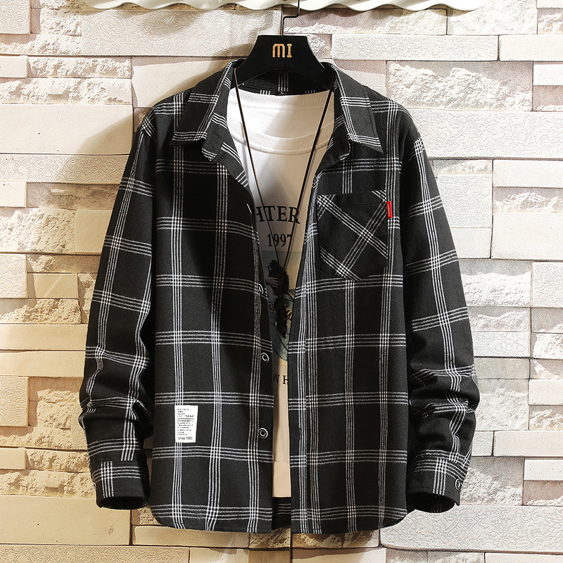 Летняя мужская рубашка в клетк – обзор и цена Flannel Shirt Lined